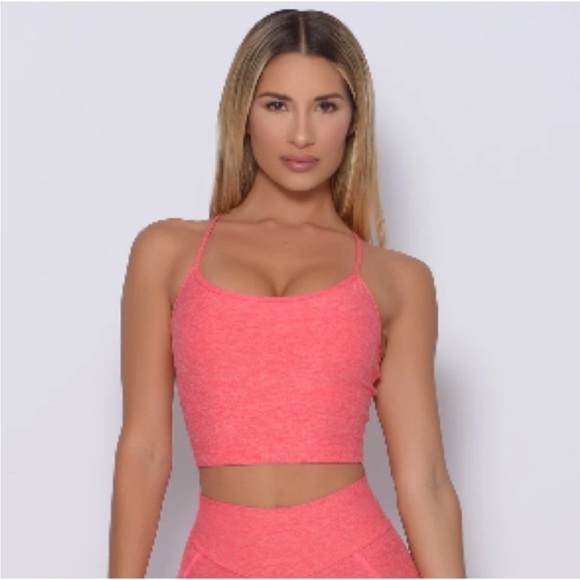 Bombshell Sportswear Relax Long Bra Papaya Size Medium - Picture 1 of 11